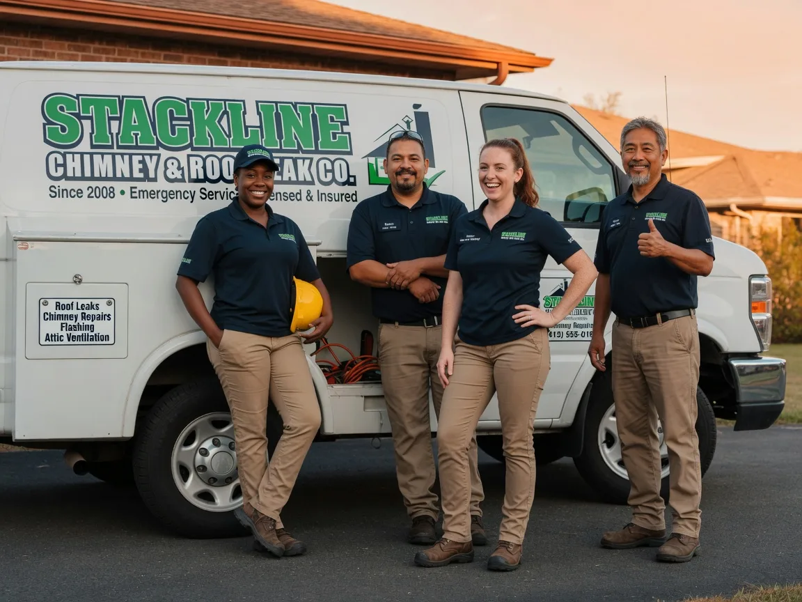 Chimney flashing repair company in Bloomfield, NY